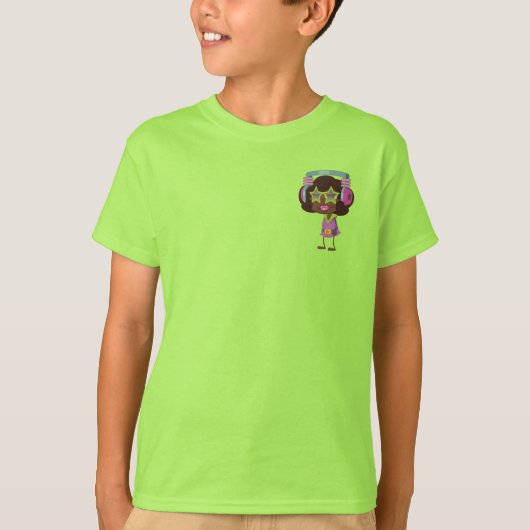 Zomberry DJ Kinder T-shirt (Voorkant)