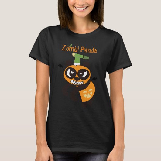Zombi Panda T-shirt (Voorkant)