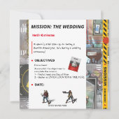 Zombicide Mission Wedding Invitation (Voorkant)