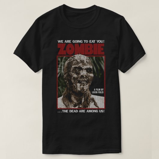 Zombie1 T-shirt (Design voorkant)