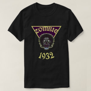 ZOMBIE 1932 Paarse geel T-shirt