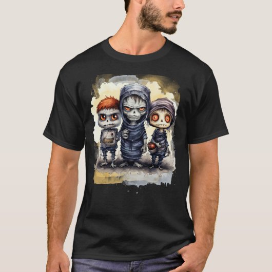 Zombie 1 - halloween t-shirt (Voorkant)