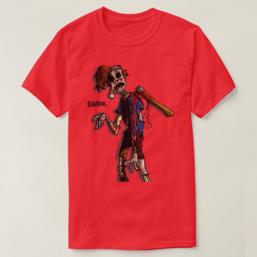 Zombie 1 t-shirt (Design voorkant)