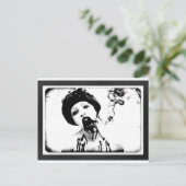 Zombie 60 briefkaart (Staand voorkant)