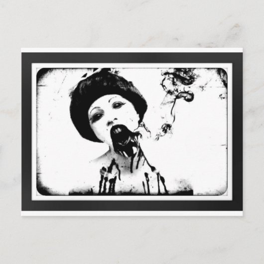 Zombie 60 briefkaart (Voorkant)