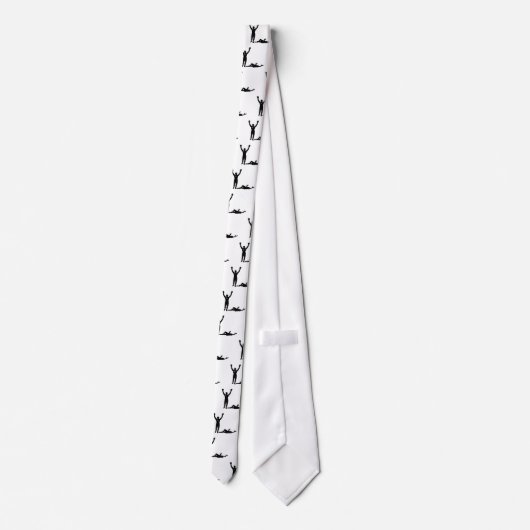 Zombie A-Box-Alypse Stropdas (Achterkant)