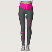 Zombie aanval! Bloody Zombie Ripped Leggings (Voorkant)