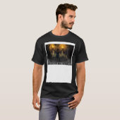 Zombie Aanval Grotten & Wezens T-shirt (Voorkant volledig)