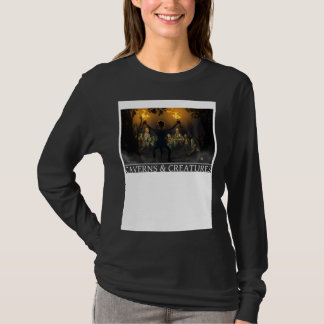 Zombie Aanval Grotten & Wezens T-shirt