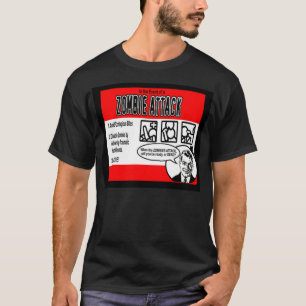 ZOMBIE-AANVAL REGELT! T-SHIRT