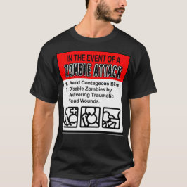 ZOMBIE-AANVAL! T-SHIRT