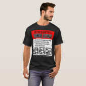 ZOMBIE-AANVAL! T-SHIRT (Voorkant volledig)