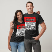 ZOMBIE-AANVAL! T-SHIRT (Unisex)
