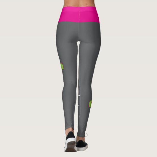 Zombie aanval! verscheurd leggings (Achterkant)