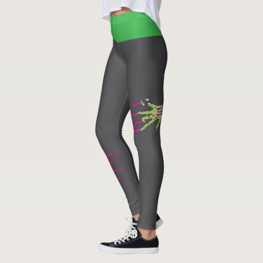 Zombie aanval! Zombie geript Leggings (Links)