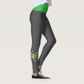 Zombie aanval! Zombie geript Leggings (Rechts)