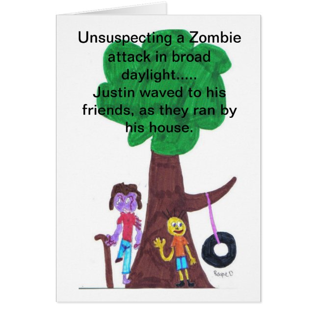 Zombie-aanvallen overdag (Voorkant)