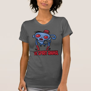 Zombie Aap Is Mijn Geestdier T-shirt