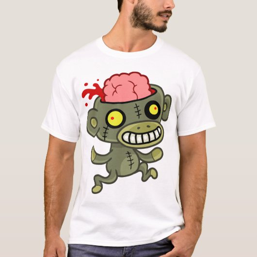 Zombie-aap T-shirt (Voorkant)