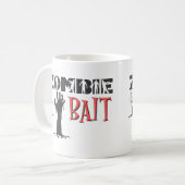 Zombie aas grappige zombie liefhebber mok 11oz (Voorkant links)