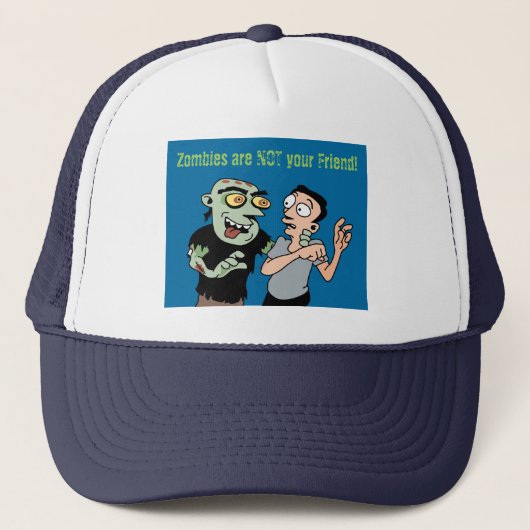 Zombie Advice Trucker Pet (Voorkant)