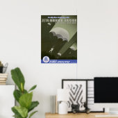 Zombie Agency Airborne Division Poster (Thuiskantoor)