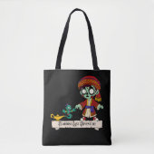 Zombie Aladdin & Zombie Genie Tote Bag (Voorkant)