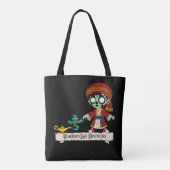 Zombie Aladdin & Zombie Genie Tote Bag (Achterkant)