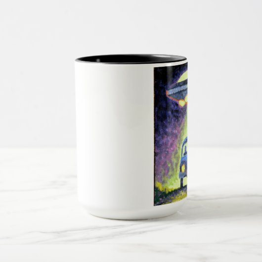 Zombie Alien Abduction kantoor mok! Mok (Midden)