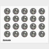 Zombie Alien Sticker (Vel)