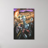 Zombie Aliens Canvas Afdruk (Voorkant)