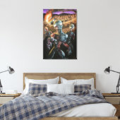 Zombie Aliens Canvas Afdruk (Insitu (Slaapkamer))