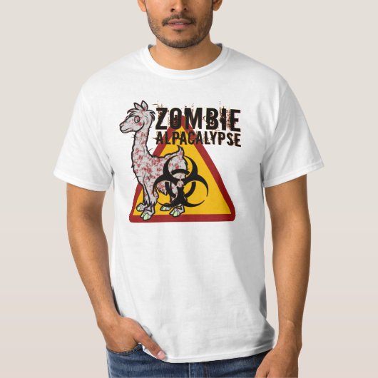 Zombie Alpacalypse T-shirt (Voorkant)