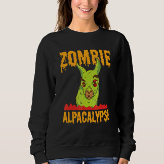 Zombie Alpacalypse Zombie Llama Alpaca Trui