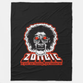 ZOMBIE - als u niet draait, moet u Fleece Deken (Voorkant)