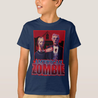 Zombie American Gothic T-shirt