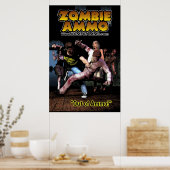 Zombie Ammo™ - "Uit Ammo!" Poster (Keuken)