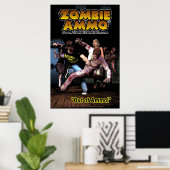 Zombie Ammo™ - "Uit Ammo!" Poster (Thuiskantoor)