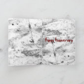 Zombie Anniversary Card Kaart (Binnen)