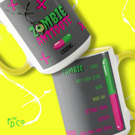 Zombie antidotum laden.. grappig mok