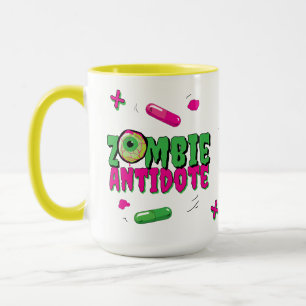Zombie-antidotum. Ssst. Zombie naar menselijke ind Mok