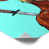 Zombie Ape Ninja #2850 NFT Poster (Hoek)