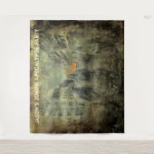 Zombie Apocalyps Feest Foto Achtergrond Muur Decor Wandkleed (Voorkant)