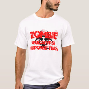 Zombie apocalyps-responsteam t-shirt
