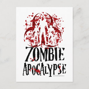 Zombie Apocalypse Briefkaart
