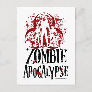 Zombie Apocalypse Briefkaart