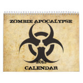 Zombie Apocalypse Calendar Kalender (Hoes)