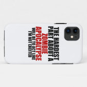 Zombie Apocalypse Case-Mate iPhone Case (Achterkant (horizontaal))
