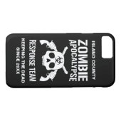 Zombie Apocalypse Case-Mate iPhone Case (Achterkant (Horizontaal))