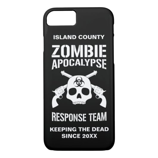 Zombie Apocalypse Case-Mate iPhone Case (Achterkant)